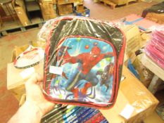 1X SPIDERMAN KIDS SMALL SHOULDER BAG, SUITABLE FOR FOR SCHOOL, UNCHECKED AND PACKAGED