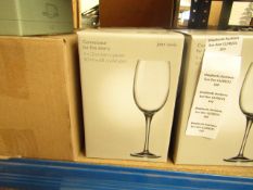 1x Box of 4 Connoissuer Glasses for Fine Sherry - New & Boxed