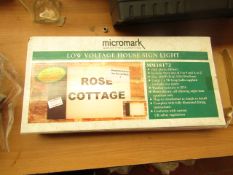 Micromark Low Voltage House Sign Light - Untested & boxed