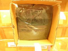 5x Packs of 10 Medium Dark Green Carrier Bag with Rope Handle - New & Packaged.