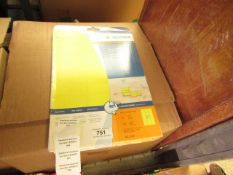 5x 540 Herma Special Neon Labels Luminous Yellow, Permanent - Unchecked & Boxed.