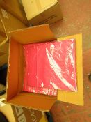 5x Packs of 10 Medium Hot Pink Carrier Bag with Rope Handle - New & Packaged.