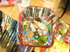 1X BEN 10 KIDS SMALL SHOULDER BAG, SUITABLE FOR SCHOOL, UNCHECKED ANS PACKAGED