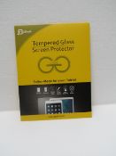 Jetech tempered glass screen protector for tablets, new and packaged.