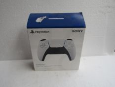 Playstation 5 controller, tested working and boxed.