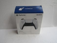 Playstation 5 controller, tested working and boxed.