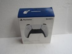 Playstation 5 controller, tested working but has a fault. This is picked at random but faults can