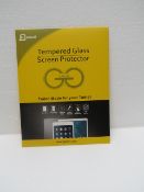 Jetech tempered glass screen protector for tablets, new and packaged.