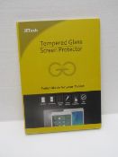 Jetech tempered glass screen protector for tablets, new and packaged.