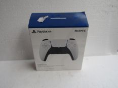 Playstation 5 controller, tested working and boxed.