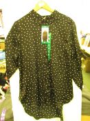 Jachs New York Girlfriends Blouse, Black - Size XL - Unused With Original Tags.