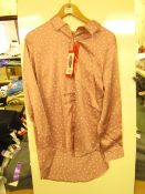 Jachs New York Girlfriends Blouse, Pink - Size M - Unused With Original Tags.