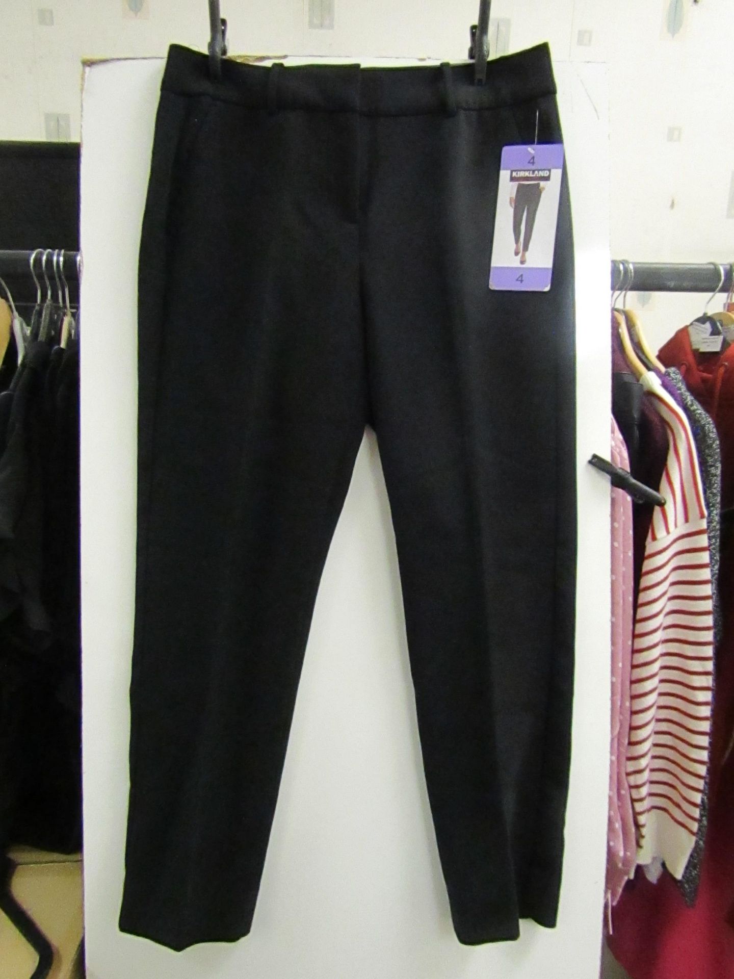 Kirkland Signature ladies Black Trousers, new, Size 4