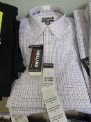 Kirkland Signature Custom fit Shirt, new size 15 1/2 collar