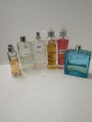 5x items being - 2x so? Body mist - 2x yardley perfume - 1x so? Purfume tester.