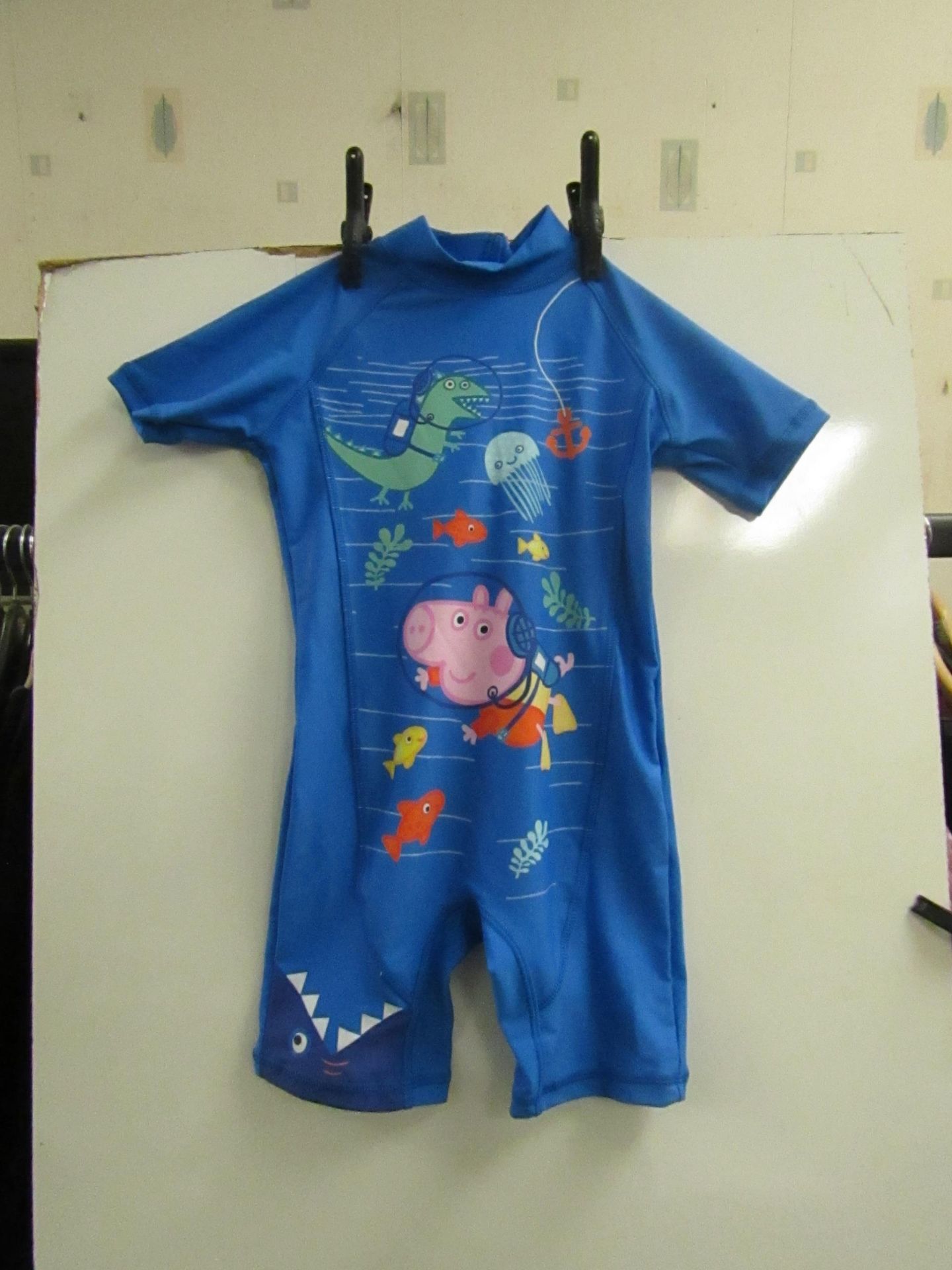 Peppa pig Childs UPF 50+ swim suit, new age 2-3 years