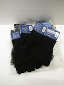 1x Bag containing 12 sets magic gloves, all new in packaging.