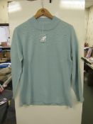 Damart Sweater with Pearls embelishments, new size 14-16