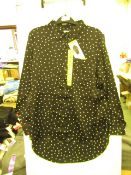 Jachs New York Girlfriends Blouse, Black - Size S - Unused With Original Tags.