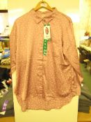 Jachs New York Girlfriends Blouse, Pink - Size XL - Unused With Original Tags.