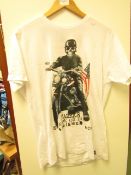 1x Fabric8 mens t-shirt, size M, looks new, see picture for design.