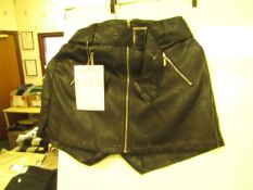 Unbranded Leather Skirt - Size Unknown - Unused.