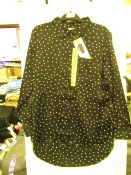 Jachs New York Girlfriends Blouse, Black - Size S - Unused With Original Tags.