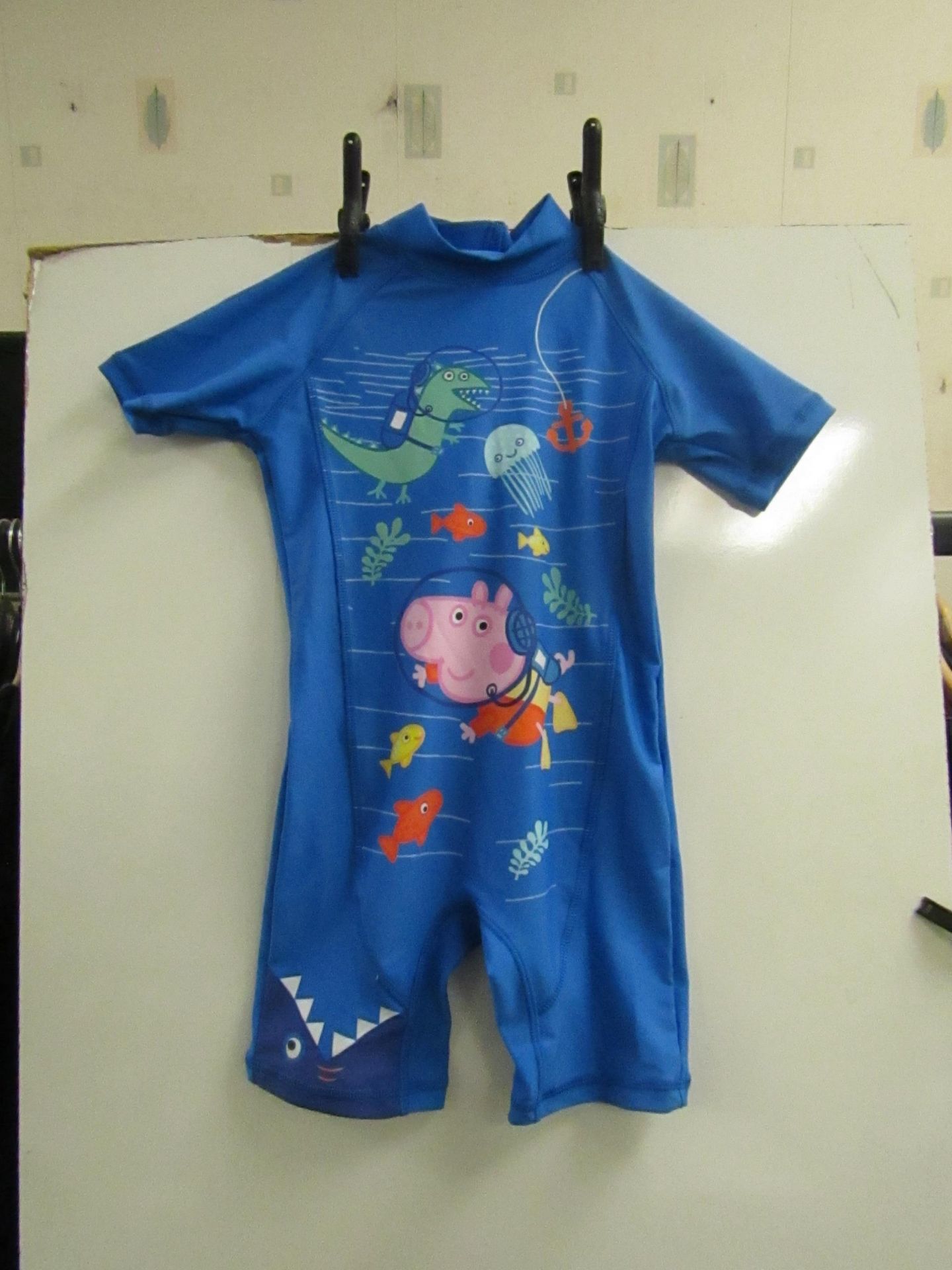 Peppa pig Childs UPF 50+ swim suit, new age 2-3 years