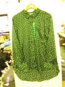 Jachs New York Girlfriends Blouse, Green - Size XL - Unused With Original Tags.