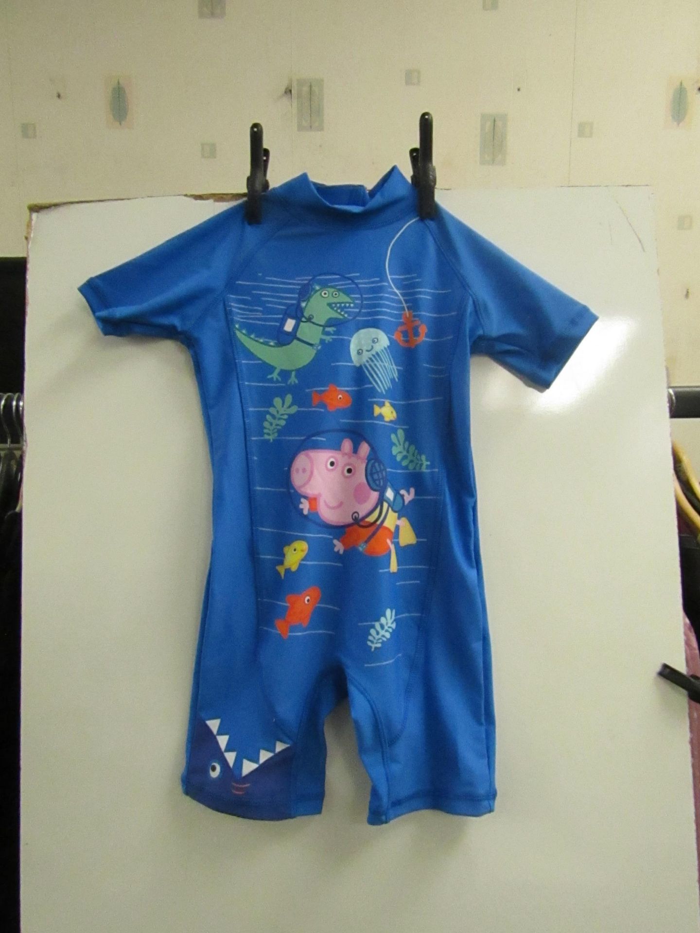 Peppa pig Childs UPF 50+ swim suit, new age 2-3 years