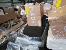 | 1X | PALLET OF FAULTY / MISSING PARTS / DAMAGED CUSTOMER RETURNS MADE.COM STOCK UNMANIFESTED |