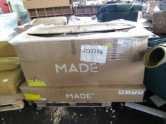 Mixed pallet of Made.com customer returns to include 2 items of stock with a total RRP of