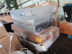 Mixed pallet of Made.com customer returns to include 8 items of stock with a total RRP of