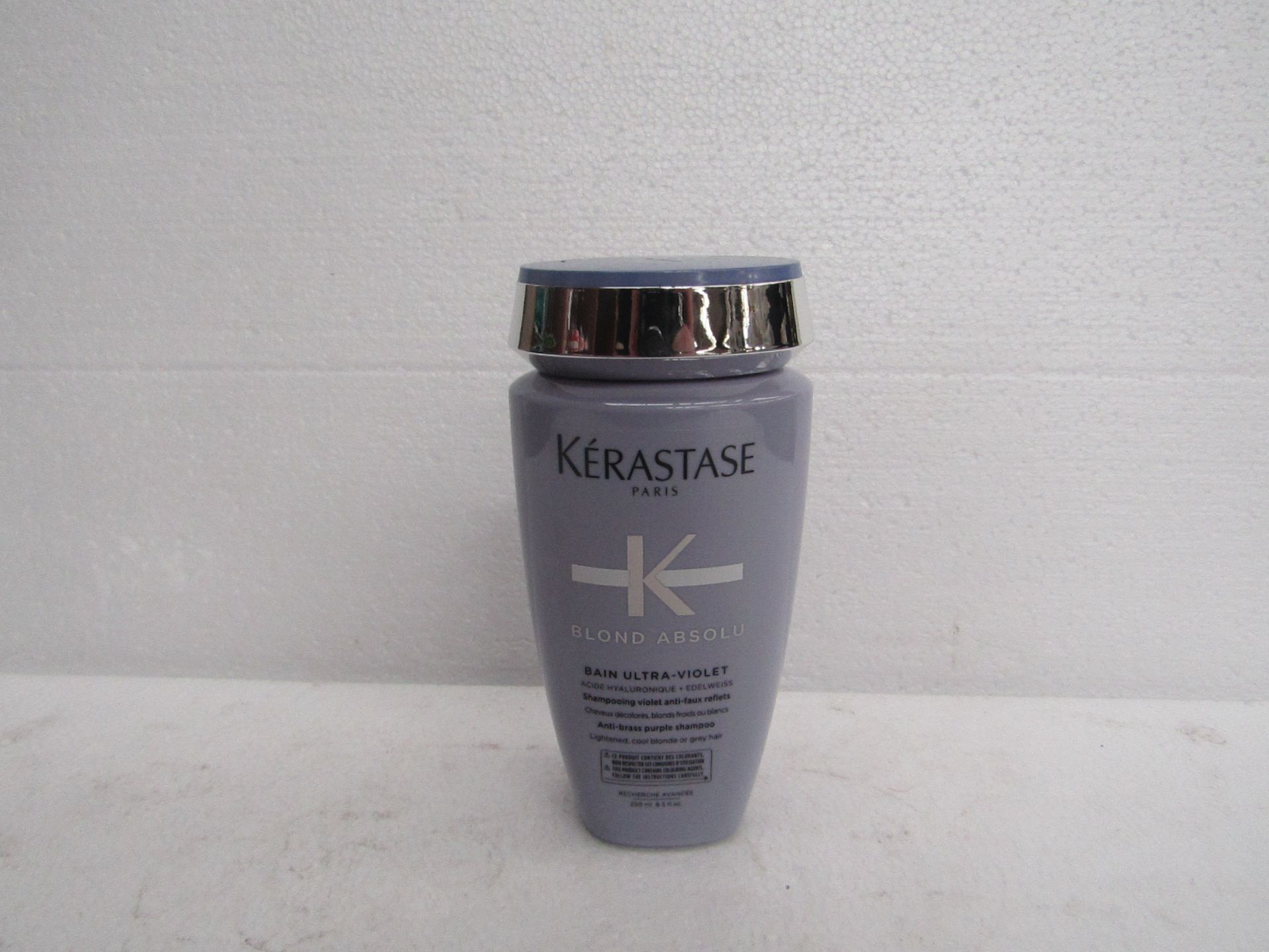 2x Kerastase - Blonde Absolu Bain Ultra-Violet 250ml - Unused, RRP £23.50. - Total Lot RRP £47.20