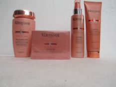 Kerastase 4 Piece Set : 1x Kerastase - Discipline Pro-Keratin Definition & Suppleness Creme (