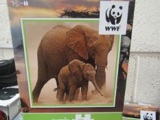 2x WWF - Elephant 100 Pc Puzzle - Unchecked & Boxed.