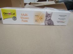 20x Gimcat - Multi-Vitamin Paste (Helps Immune System / Body's Defense - 200g Tubes - BBD 16/07/21 -