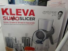 | 1x | KLEVA SUMO SLICER | UNCHECKED & BOXED | NO ONLINE RESALE | SKU - | RRP £- |