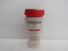 2x Kerastase - Nutritive Bain Satin 1 250ml - Unused. RRP £21.10. - Total Lot RRP £42.20