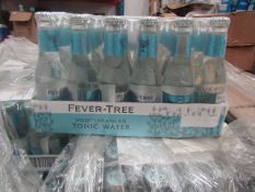 24x 200ml bottles of Fever Tree Mediterranean tonic water, BBE 10/2021, RRP £20