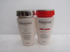 Kerastase Set : 1x Kerastase - Nutritive Bain Satin 1 250ml - Unused. 1x Kerastase - Densifique Bain