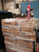 Pallet Containing Approx 30+ Boxes Containing 48 Units Per Box Being : Union Jack Car Flags (2 Per