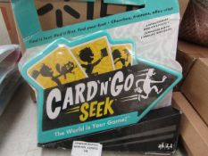 Card 'N' Go - Seek Game - Unused & Packaged.