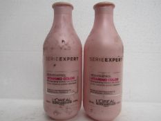 2x L'Oreal Professional - Serie Expert Vitamino Color Shampooing - 300ml - Unused.