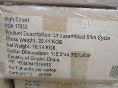 | 1X | SLIM CYCLE | UNCHECKED & BOXED | NO ONLINE RESALE | SKU C15060541516912 | RRP £229 |