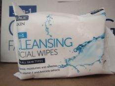 4x Nuage - 3in1 facial Cleansing Wipes - Unused & Packaged.