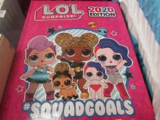 5x L.O.L Surprise - #Squadgoals 2020 Edition Activity Book - Unused, Good Condition.