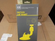4x Kaiser Baas - Suction Cup Mount (Suitable For Action Camera) - New & Boxed.