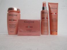 Kerastase 4 Piece Set : 1x Kerastase - Discipline Pro-Keratin Definition & Suppleness Creme (