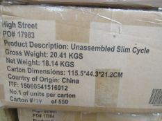 | 1X | SLIM CYCLE | UNCHECKED & BOXED | NO ONLINE RESALE | SKU C15060541516912 | RRP £229 |